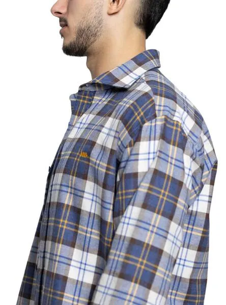 Blue Klout Cunningham Shirt for Men