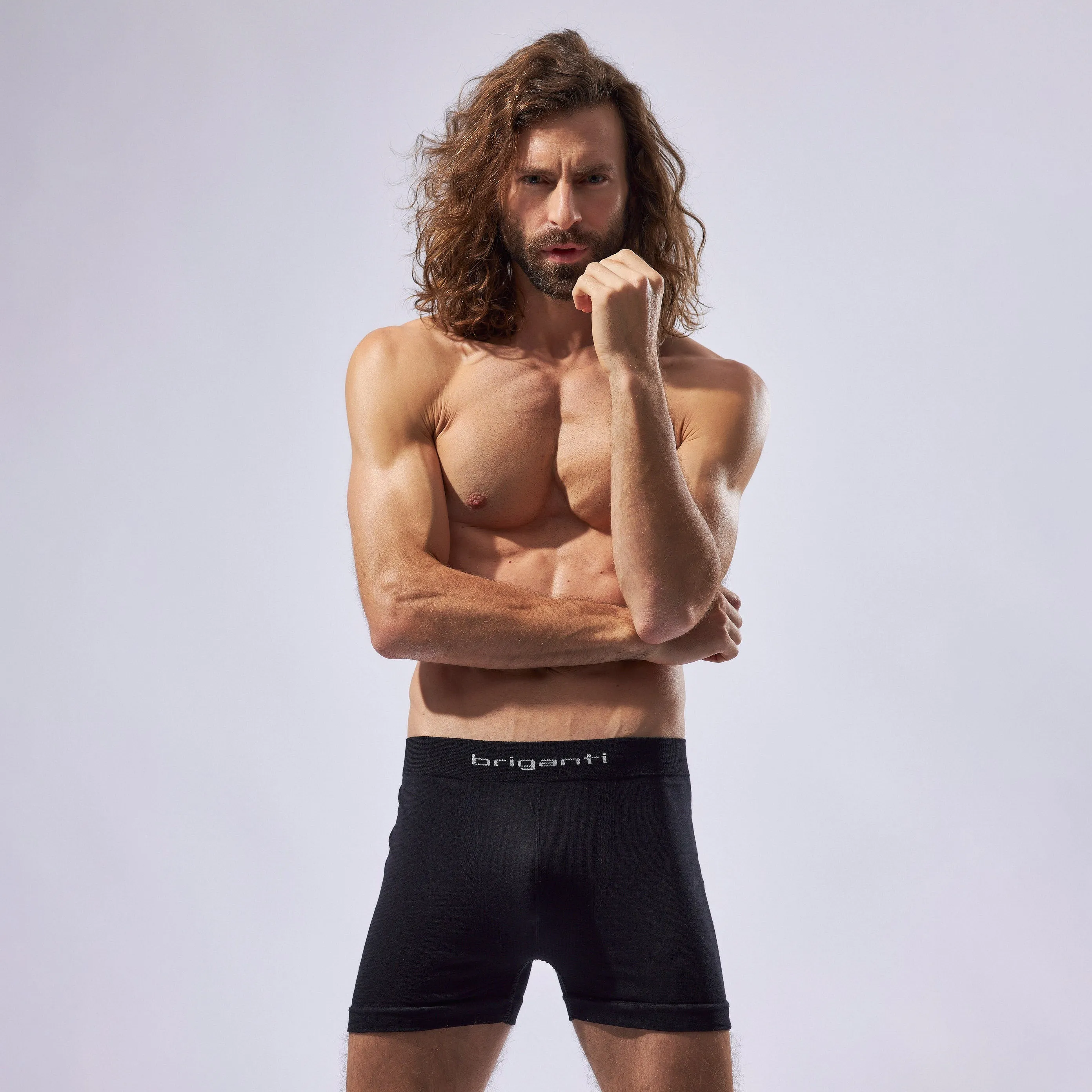 BOXER SEAMLESS X3 NEGRO