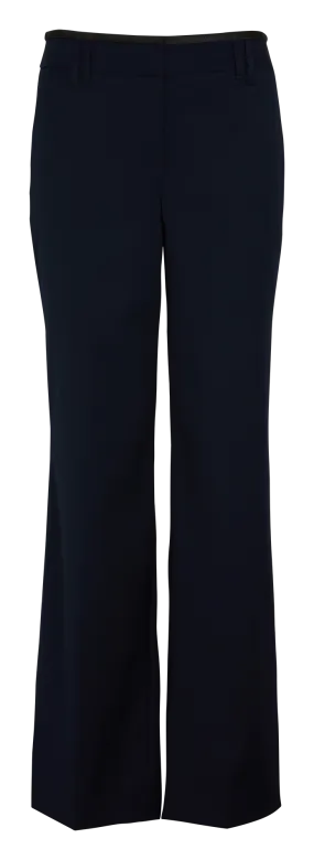 CAROLL PHARE - Pantalón recto plisado en azul