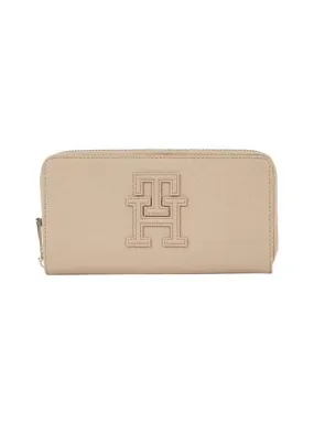 Tommy Hilfiger Logo Beige Mujer Cartera