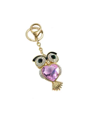 Morellato Owl Keychain with Zirconias - Shop Now!