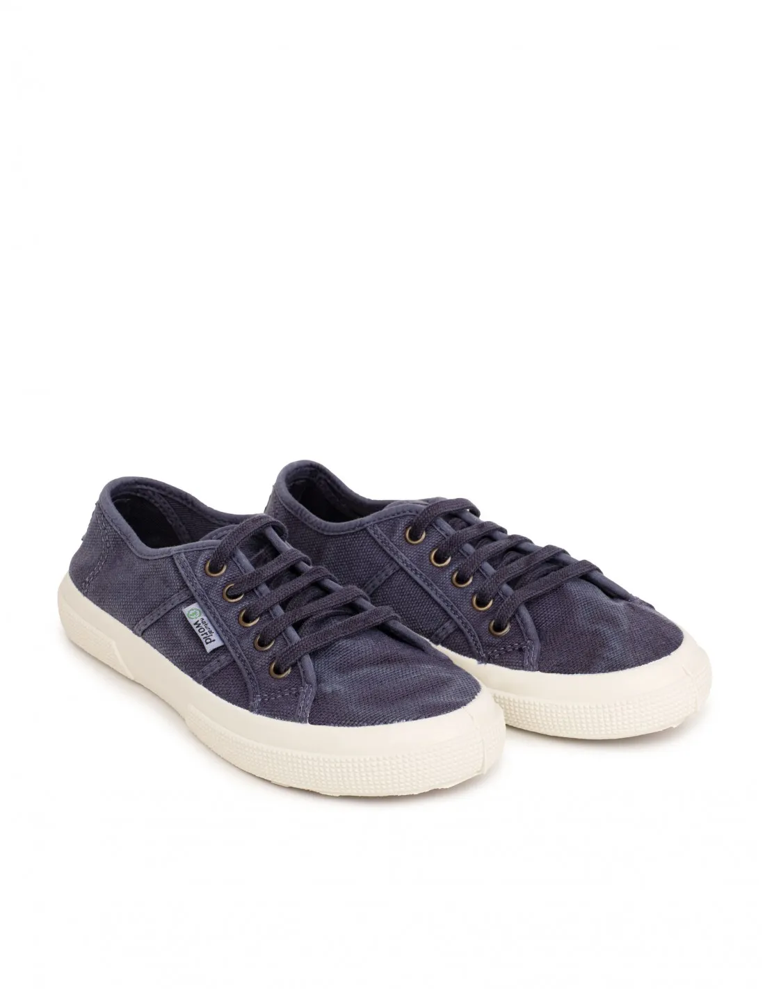 NATURAL WORLD Zapatillas Lona Azules