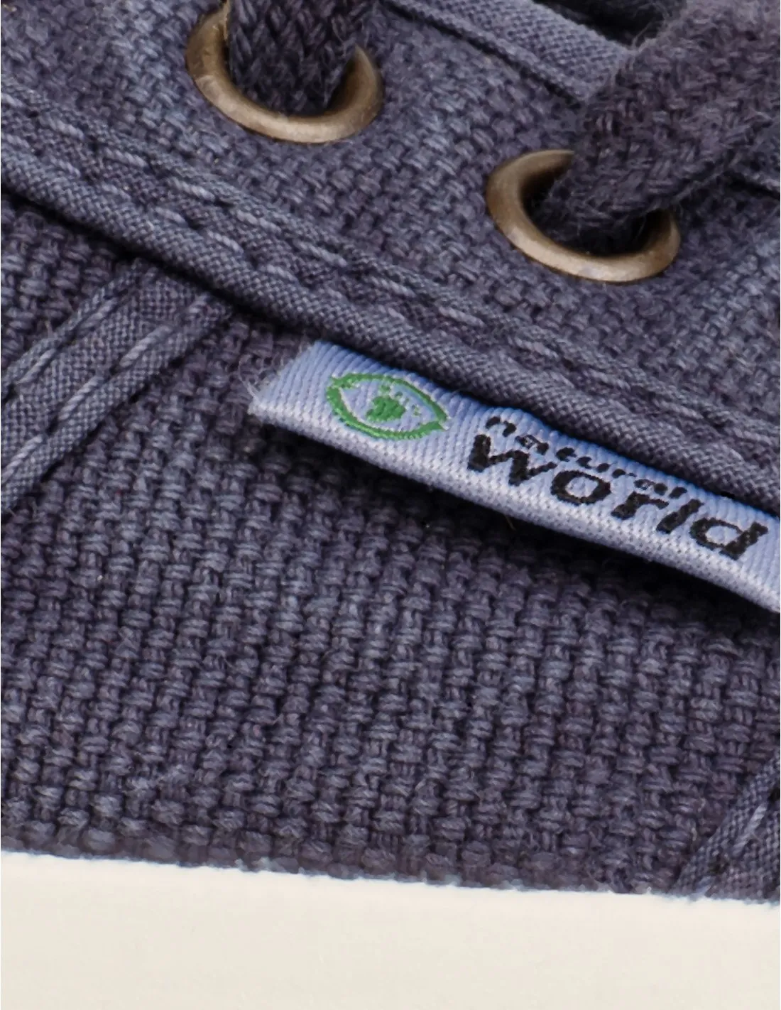 NATURAL WORLD Zapatillas Lona Azules