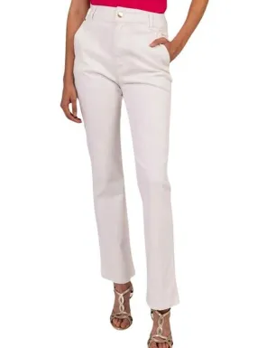 White Naf Naf Women's Chino Pants