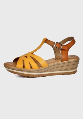 Catalina Yellow Sandal