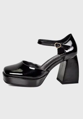 Black Colette Sandal.