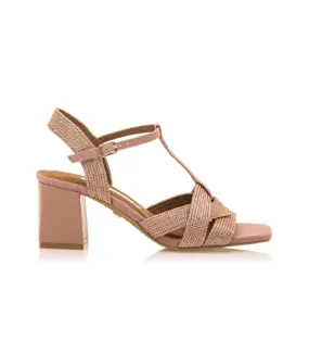 Sandalias 68455 rosa (tacón 8,5cm) - Compras en línea.