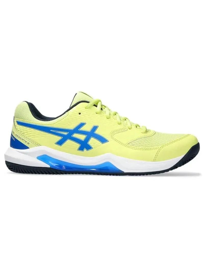 Men's Yellow Asics Gel-Dedicate 8 Padel Sneaker