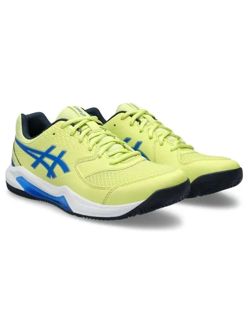 Men's Yellow Asics Gel-Dedicate 8 Padel Sneaker