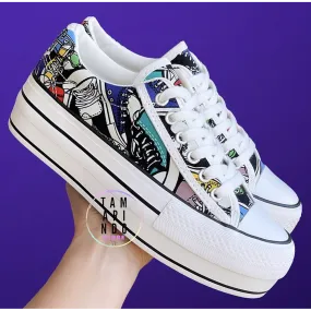 Zapatillas Lona colorfull 116-1