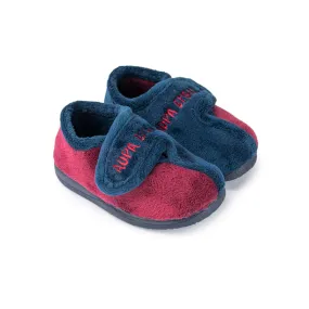 Zapatillas tipo Botita para nio/a del SD Eibar Oficiales con Lema Aupa Eibar