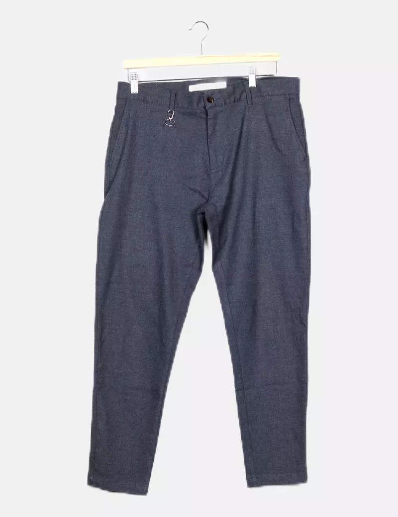 Zara Blue Casual Pants